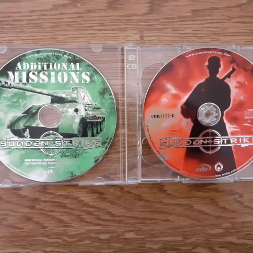 Sudden Strike 2 PC CD-ROM like new, with additional missions