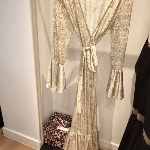 Jacqlyn Luxury Resort Wear dress new, size S/M, multicolor