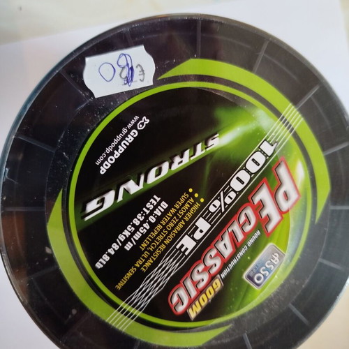 Asso fishing line 600 meters 0.45m new
