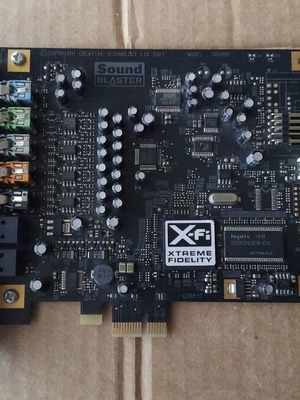 Звукова карта Creative Labs Sound Blaster X-Fi Titanium SB0880 PCI-e като ново
