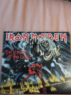 Iron Maiden The Number Of The Beast CD like new, metal