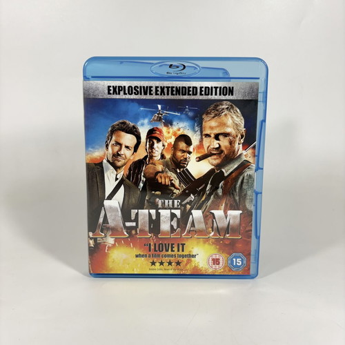 The A-Team Explosive Extended Edition Blu-ray and DVD like new with English subtitles