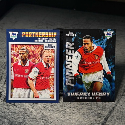 Thierry Henry Topps Decades cards like new