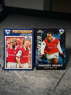 Thierry Henry Topps Decades cards like new