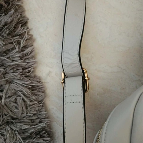Versace backpack used, beige with minor marks