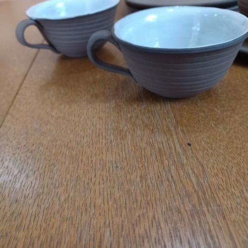 Tea set used with gift glasses