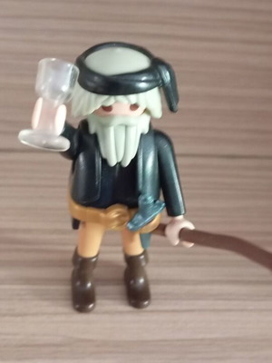 Playmobil Cretan Figure with Katouna and Raki like new