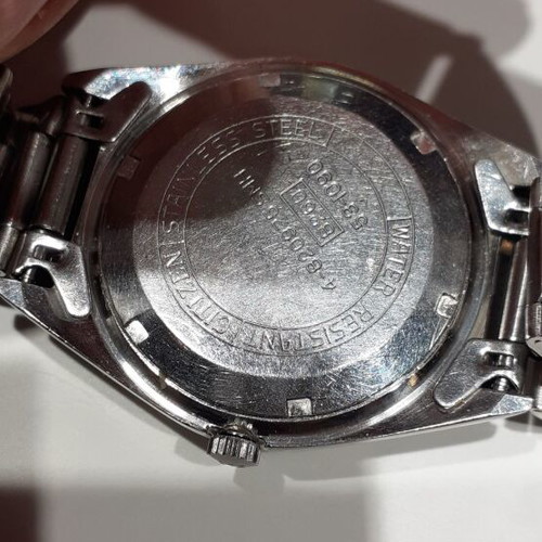 Citizen 70s watch steel used manual winding 39mm