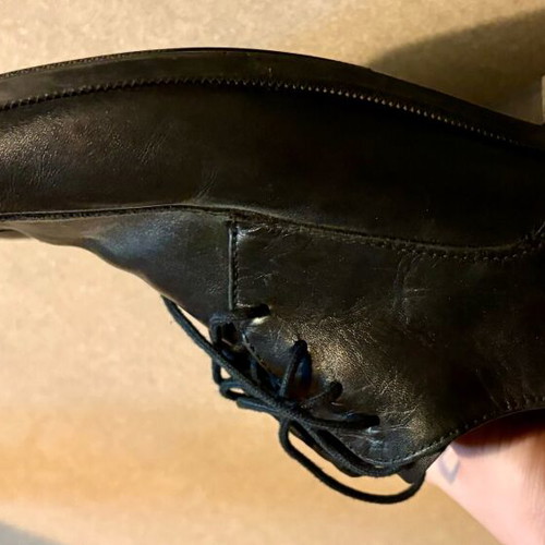 Rockport shoes 42 used, leather, black