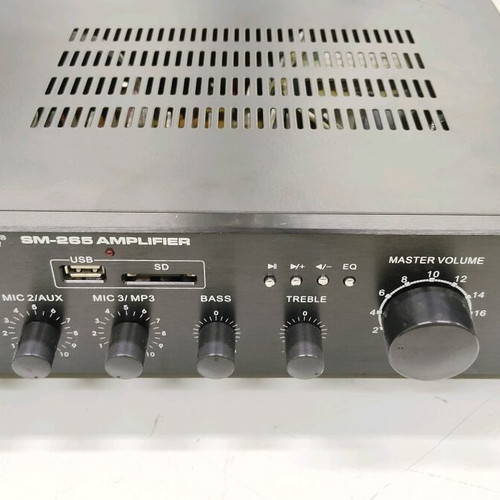 Metro SM265 amplifier like new, professional 60W/100W