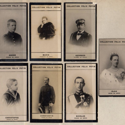 Royal family photos used, pack of 7 small Felix collection