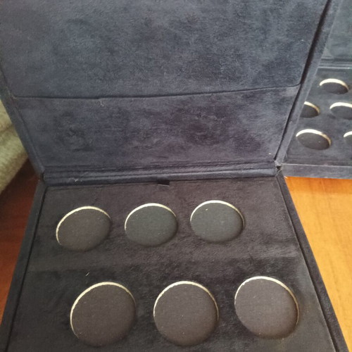 Velvet Presentation Cases set of 3 used for Jewelry and Collectible Coins