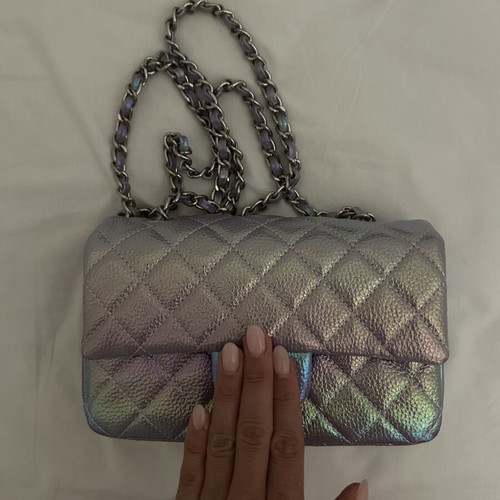 A.P.C. leather shoulder bag like new, pink