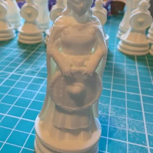 Vikings Themed Chess Set new