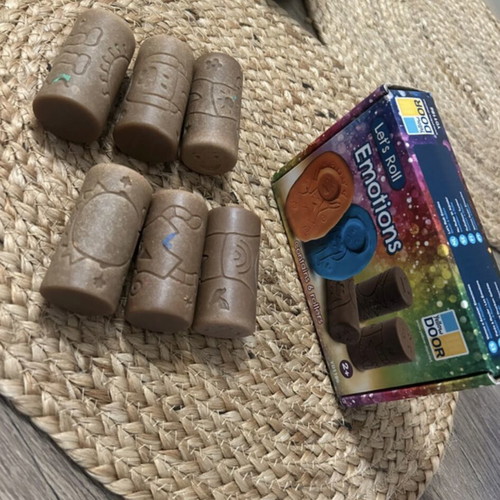 Let's Roll Emotions Montessori toy