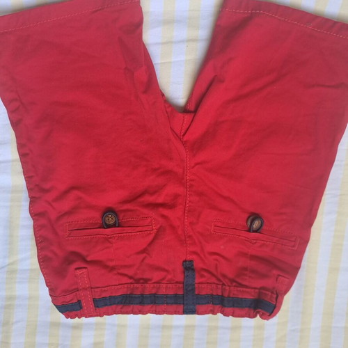 New College red boys' shorts size 2 years used