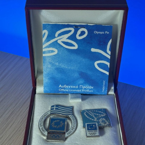 Athens 2004 Official Licensed Collector’s Pin Set new
