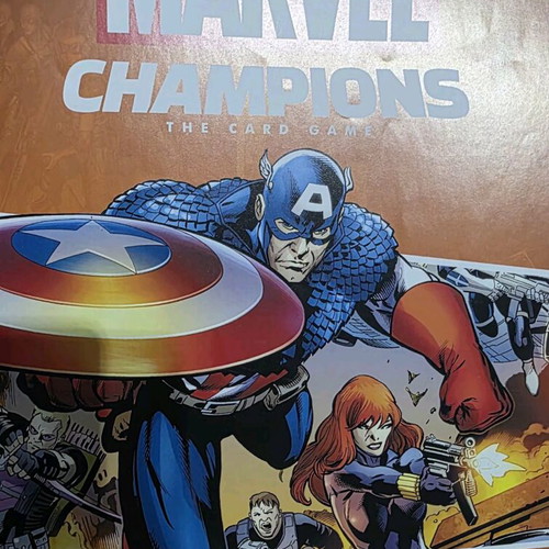 Marvel Champions: The Card Game σαν καινούργιο με επεκτάσεις Thor, Hulk, Captain America, Green Goblin