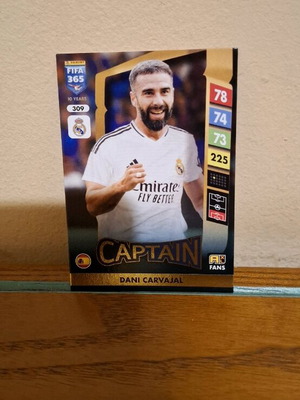 Panini FIFA 365 Daniel Carvajal κάρτα καινούργια χωρίς ζημιά