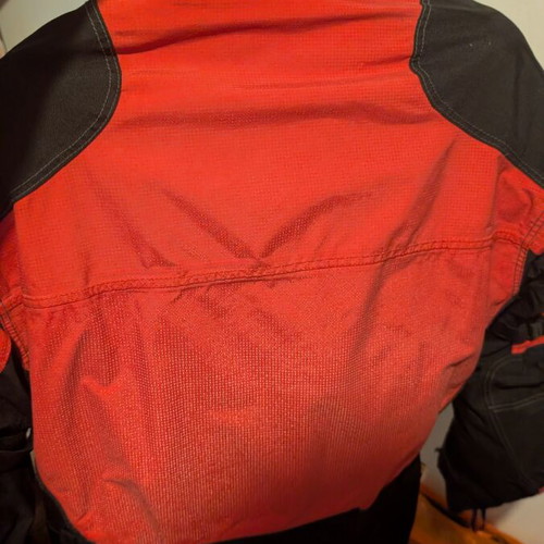 Blue Delta motorcycle jacket used with lining and protectors