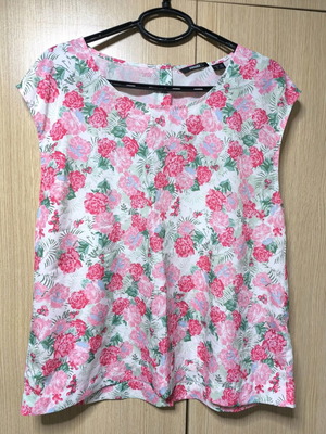 Esmara sleeveless blouse pink, like new, size XXL