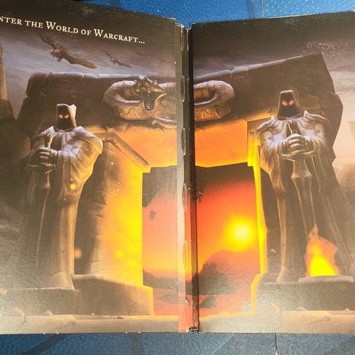 WOW World Of Warcraft PC/MAC CD ROM like new