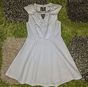 River island London white dress! Size S