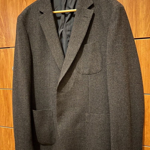 Massimo Dutti men's jacket No54 brown Italian fabric like new