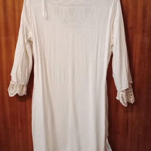 White lace dress Massimo Dutti like new, size M