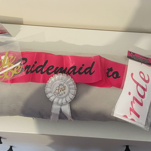Bachelorette Accessories Set like new, 4 pieces