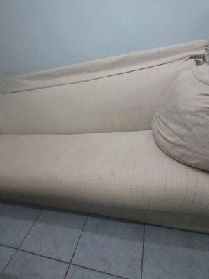 Three-seater sofa used