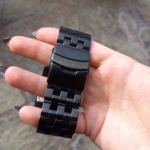 Mini Black Jack watch new, black matte, square dial