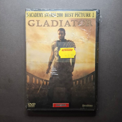 Gladiator DVD new, historical adventure drama (2000)