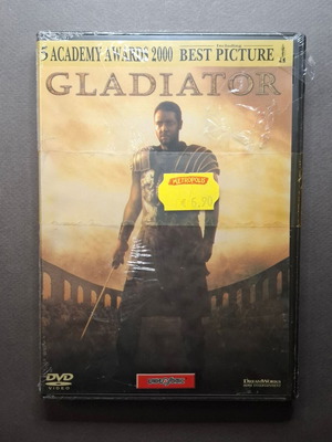 Gladiator DVD new, historical adventure drama (2000)