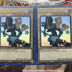 Yugioh Dark Magician card bundle x2 RA05 anime-style