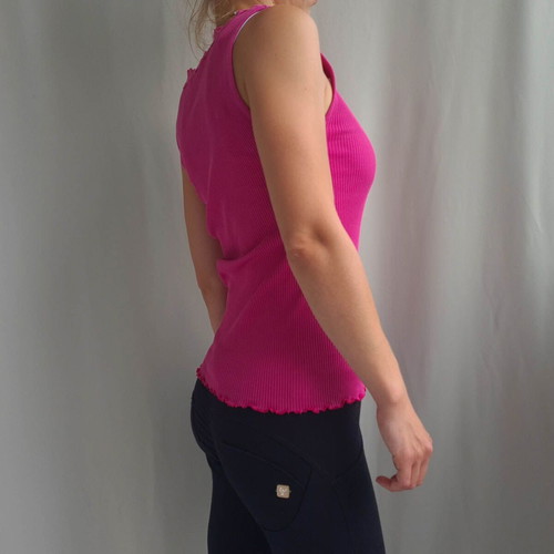 Rosemunde women's blouse like new, 70% silk 30% cotton, size M, pink