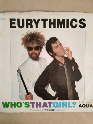 Eurythmics Who's That Girl? 1983 small record used