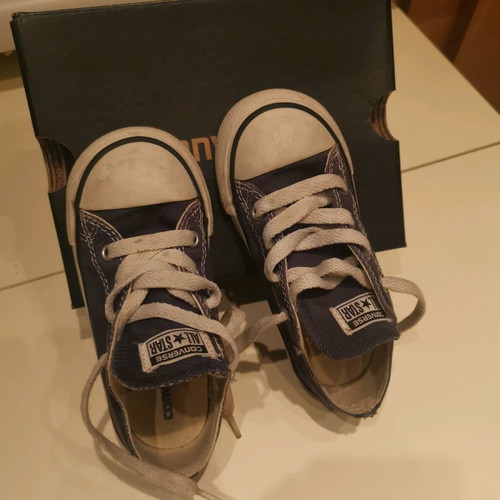 Converse All Star shoes size 25 like new, blue