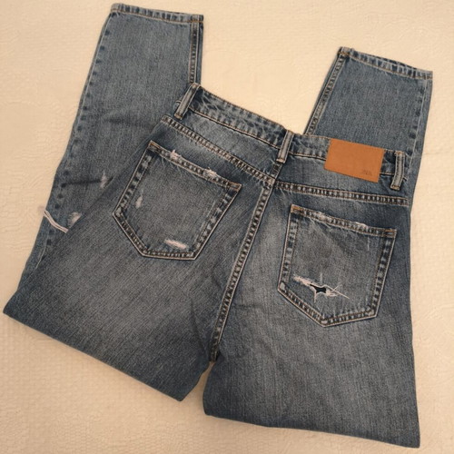 Zara high-waist jeans like new, size 36, blue