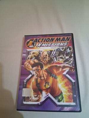 Action Man Xmissions The Movie DVD like new, dubbed in Greek