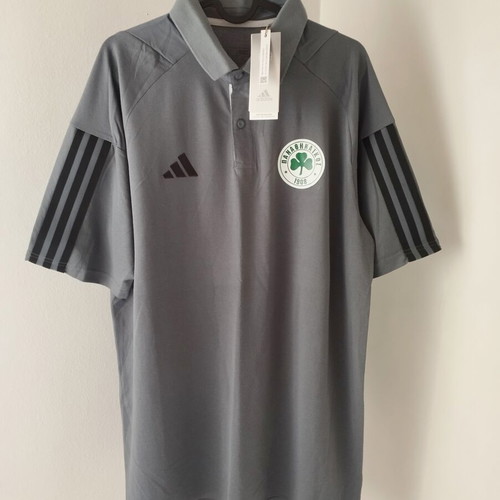 Panathinaikos Polo Shirt adidas new, team issue, size Large
