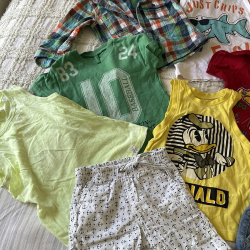 Summer clothing set for 1-year-old boy used