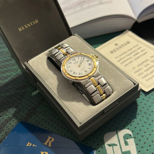 Rexstar Swiss Quartz Swiss watch new