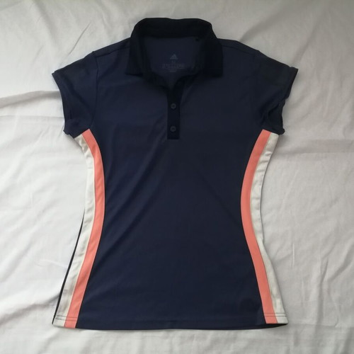 Adidas Climalite women's polo shirt used, size M, blue