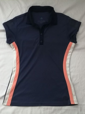 Adidas Climalite women's polo shirt used, size M, blue