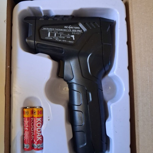 Infrared Thermometer Laser Richmeters 800 Pro like new
