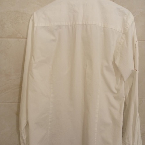 Evisu Deluxe white shirt with cufflinks size L like new