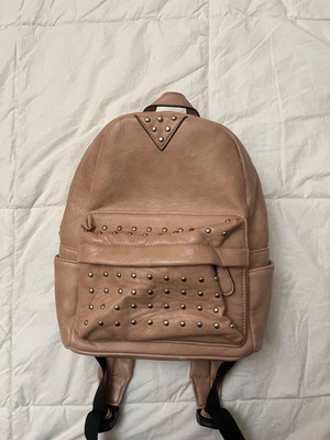 Τσαντα backpack δερματινη μπεζ