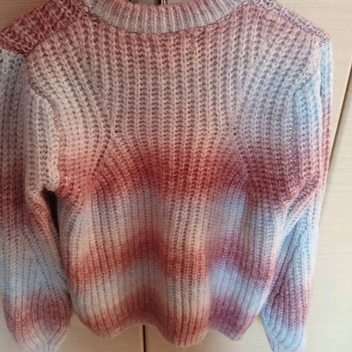 Pullover like new, multicolor, size S-M