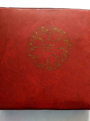 Leather cassette case used, pack of 24, 60s-70s vintage